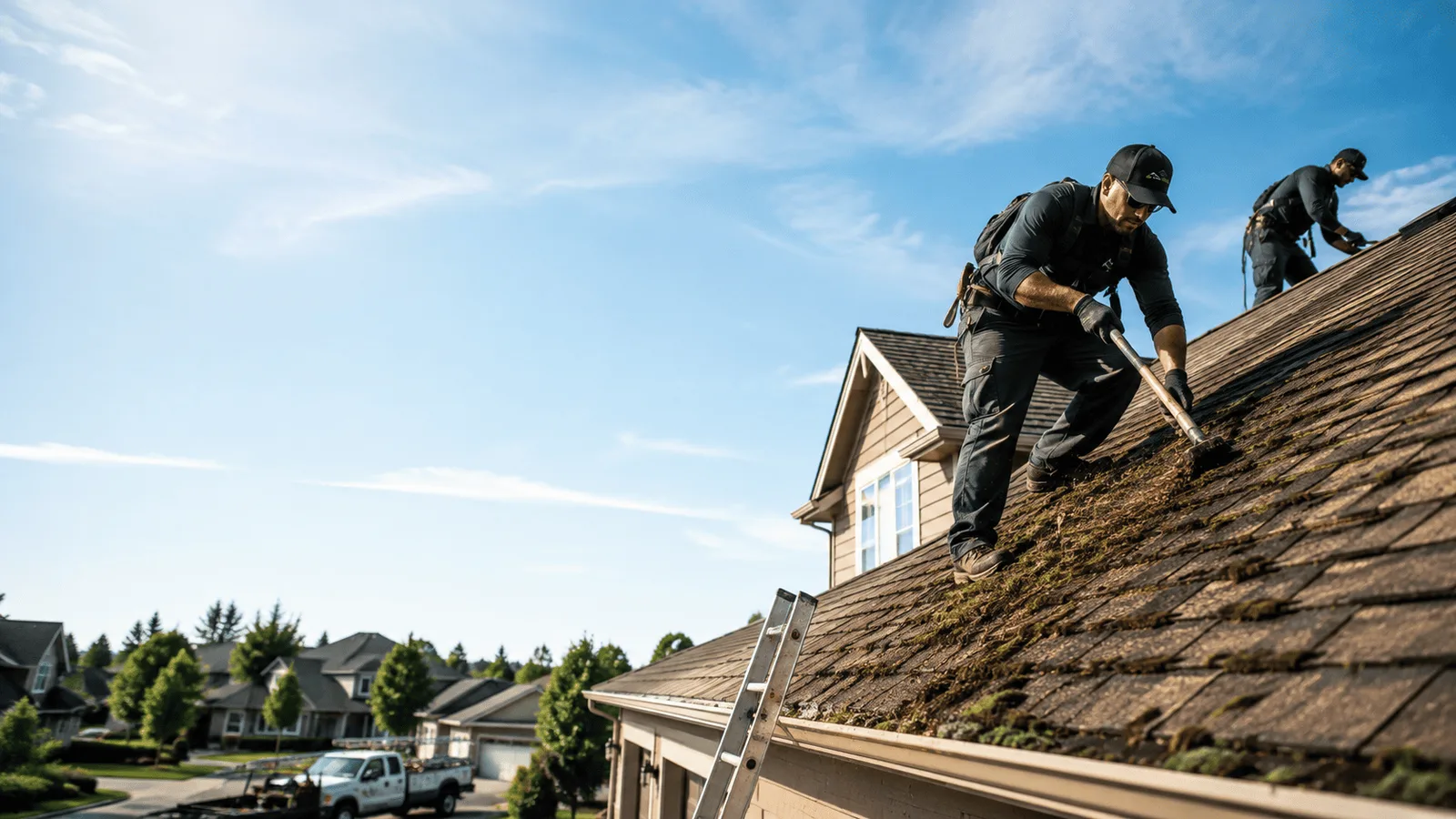 Roof Moss Removal in Dry Branch, GA near me